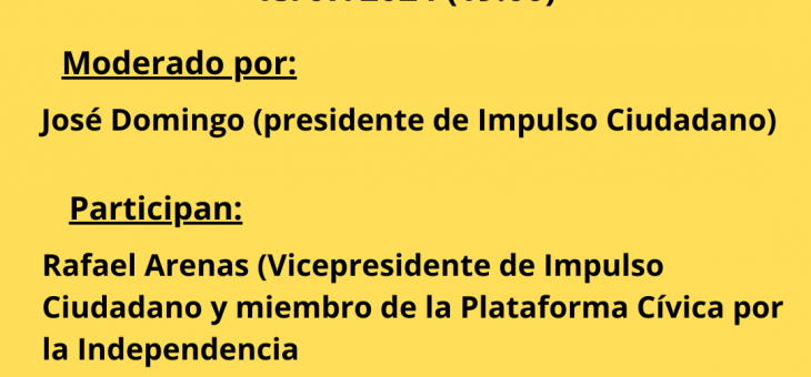 15/07/2024 Presentación de la Guía sobre la Ley de Amnistía de la Plataforma Cívica por la Independencia Judicial