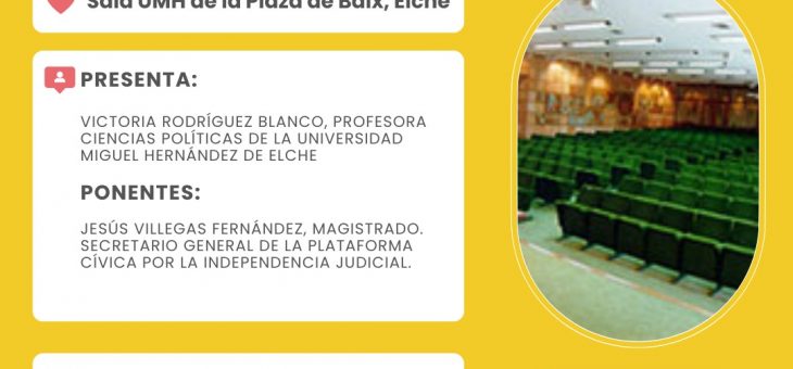 REFORMA JUDICIAL (27/03/36, 19:00 horas, Elche)